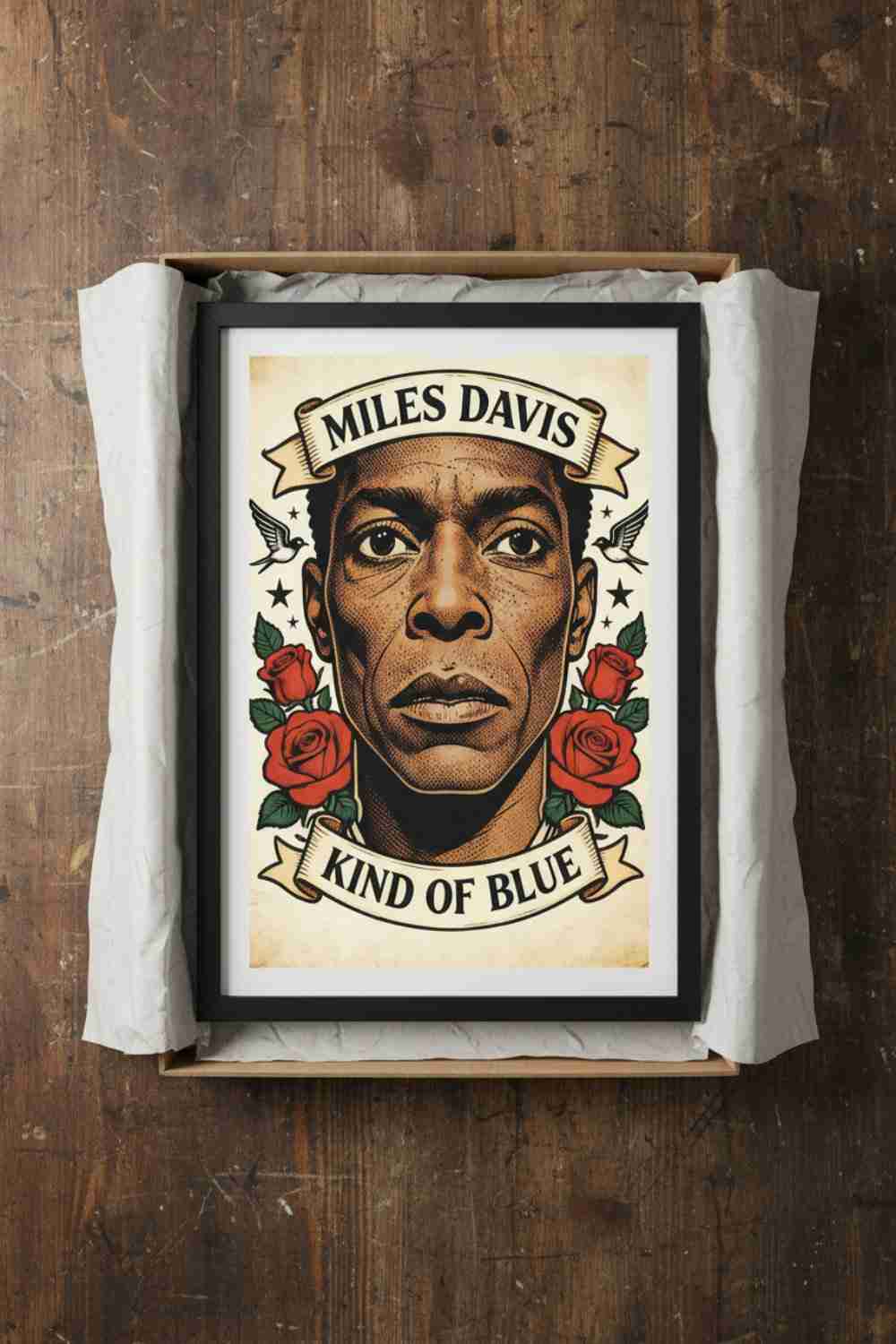 Miles Davis Face