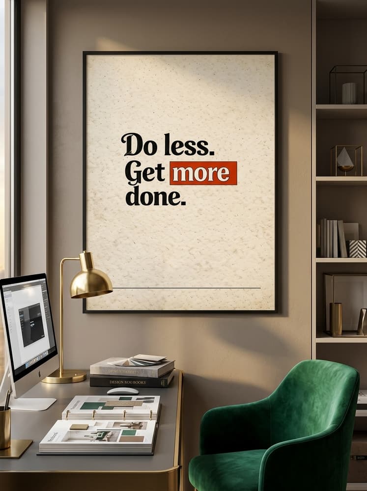 Do Less
