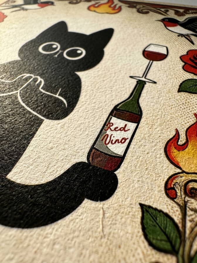Cat wine
