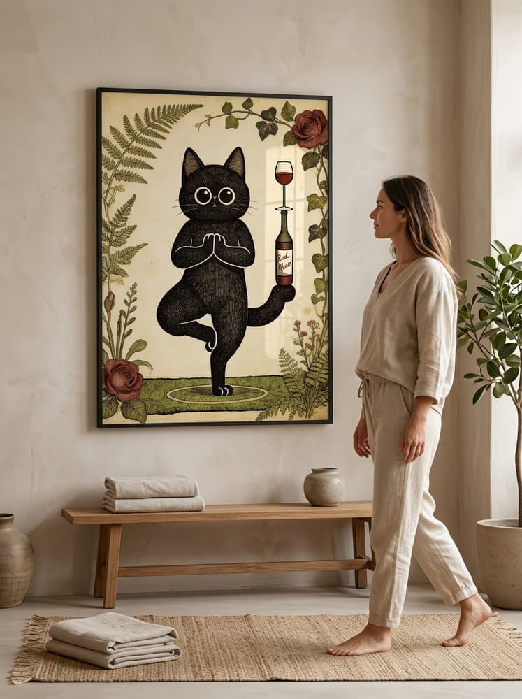 Cat wine