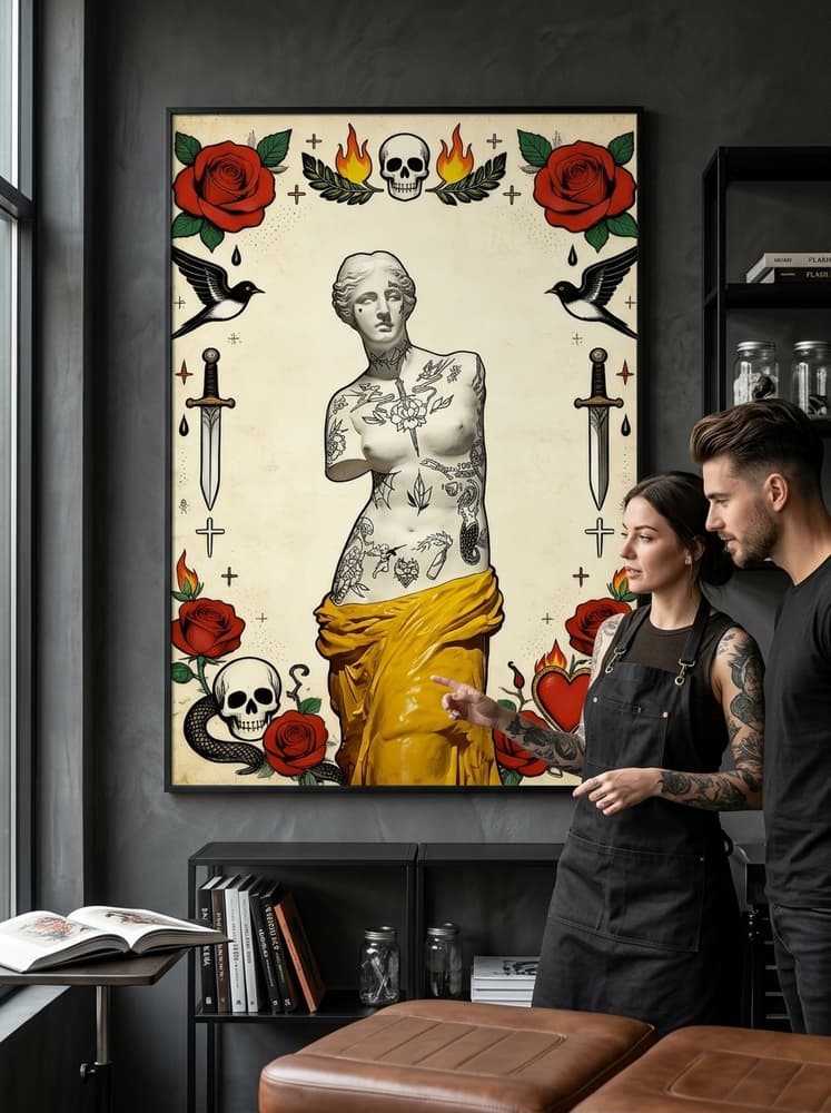 La musa & el tatuaje