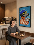 el café a las 8