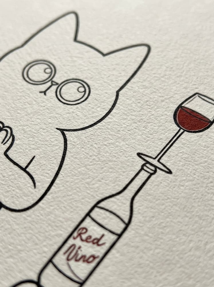 Cat wine