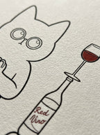 Cat wine