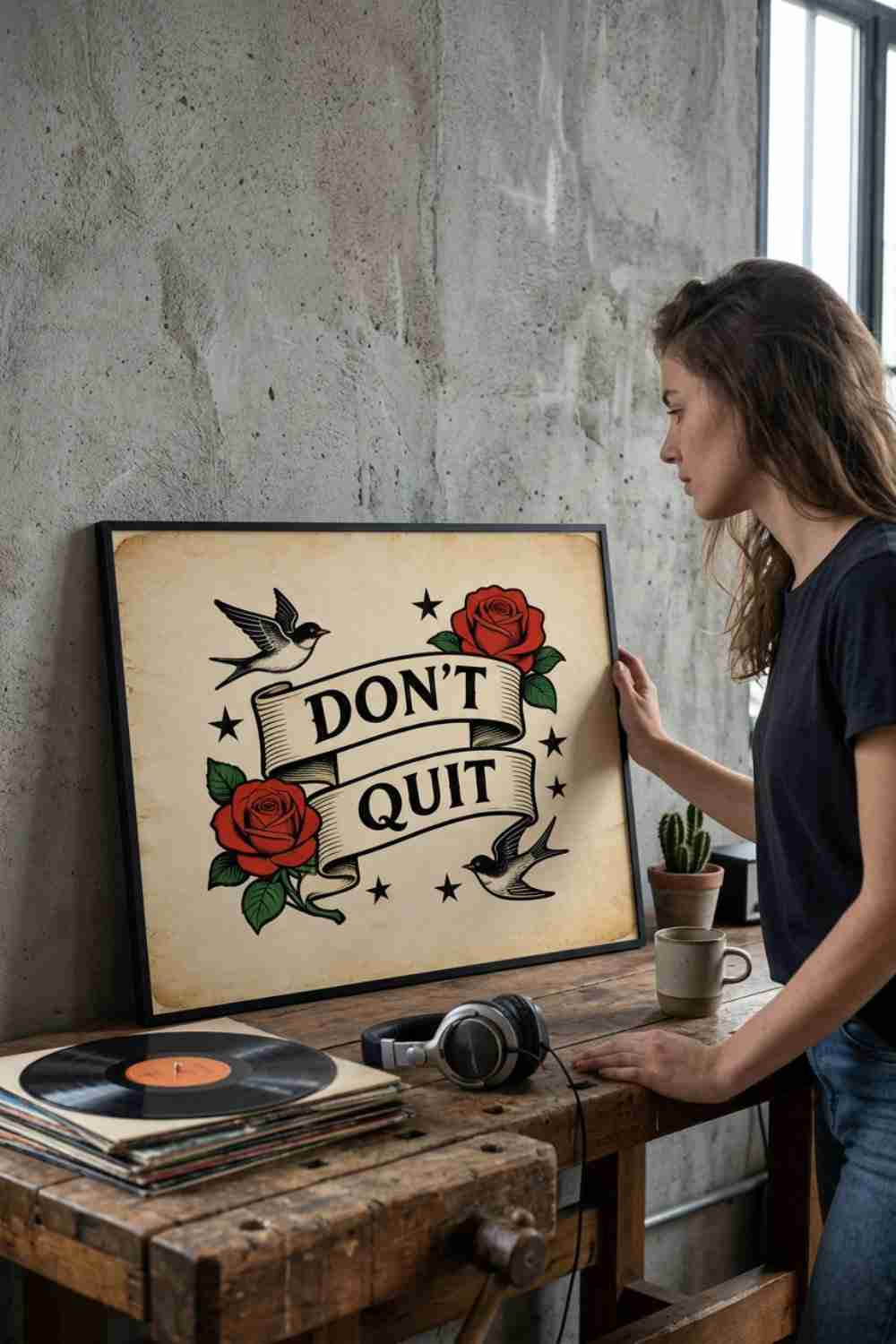 DON´T QUIT QUOTE