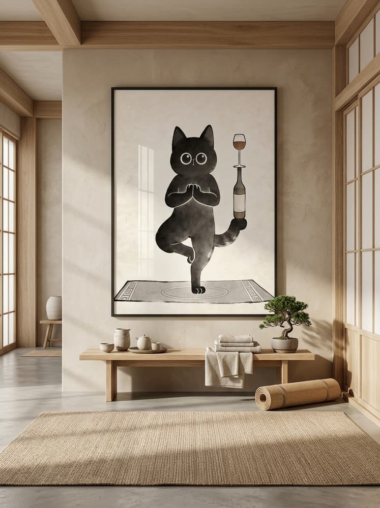Cat wine
