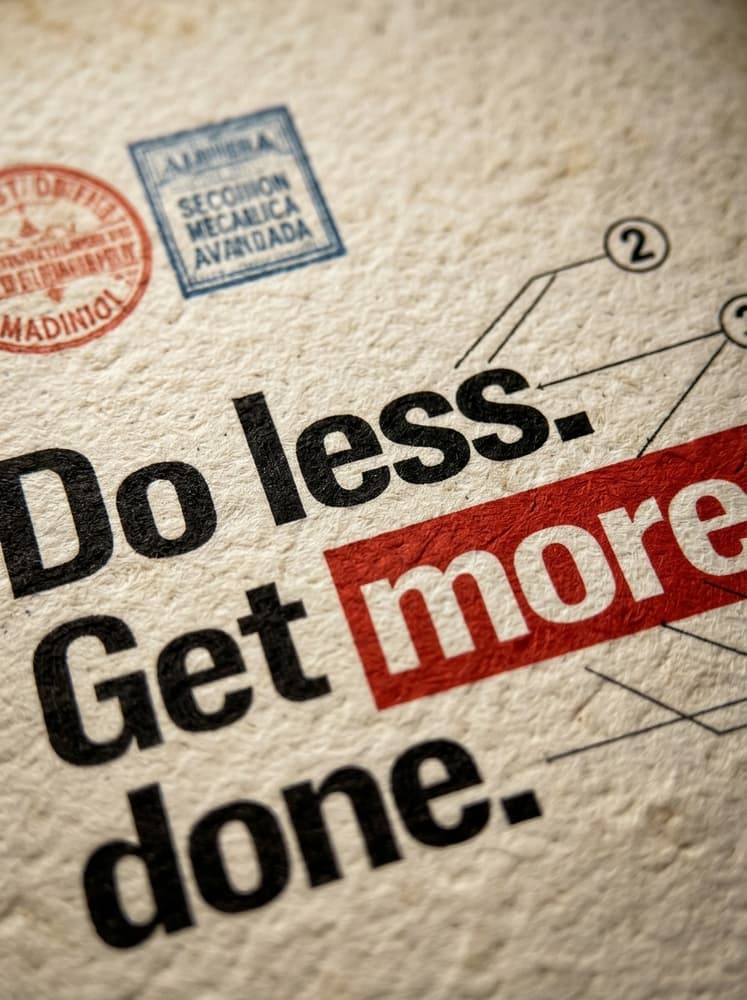 Do Less
