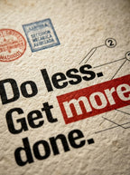 Do Less