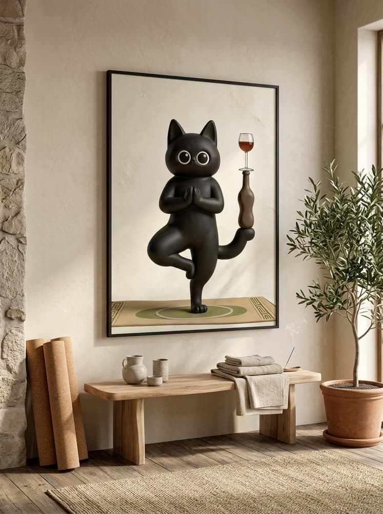 Cat wine