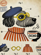 el café a las 8