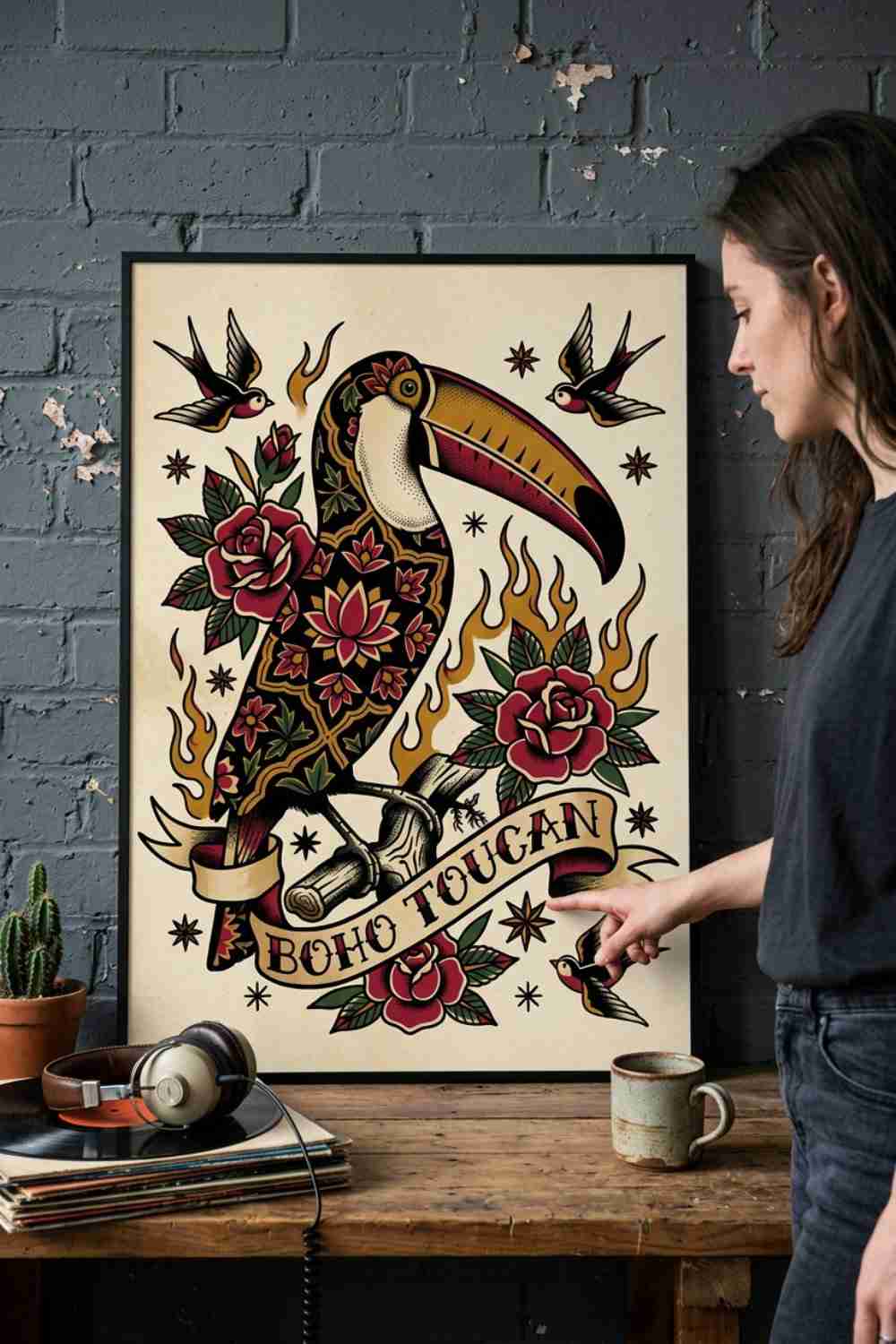Boho Toucan