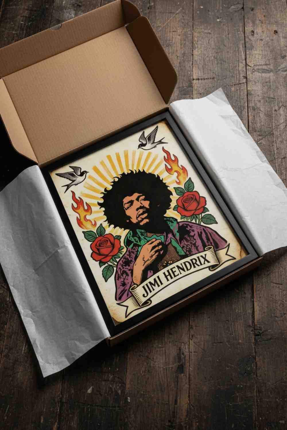 Jimi Hendrix, psicodélico gran formato
