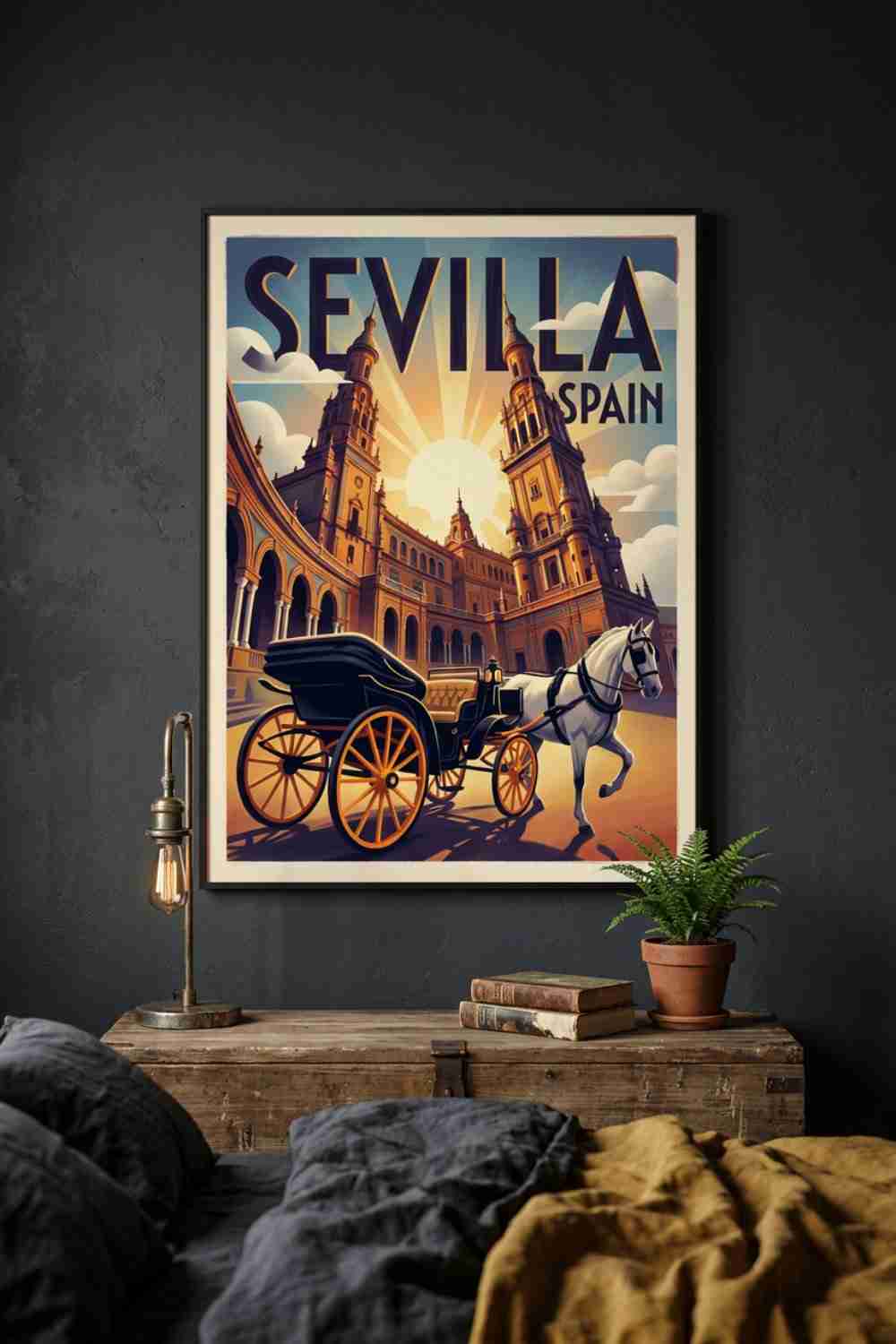 La luz  de Sevilla en carruaje