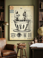 Señoras tomando café