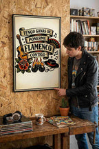 TENGO GANAS DE PONERME FLAMENCO CONTIGO