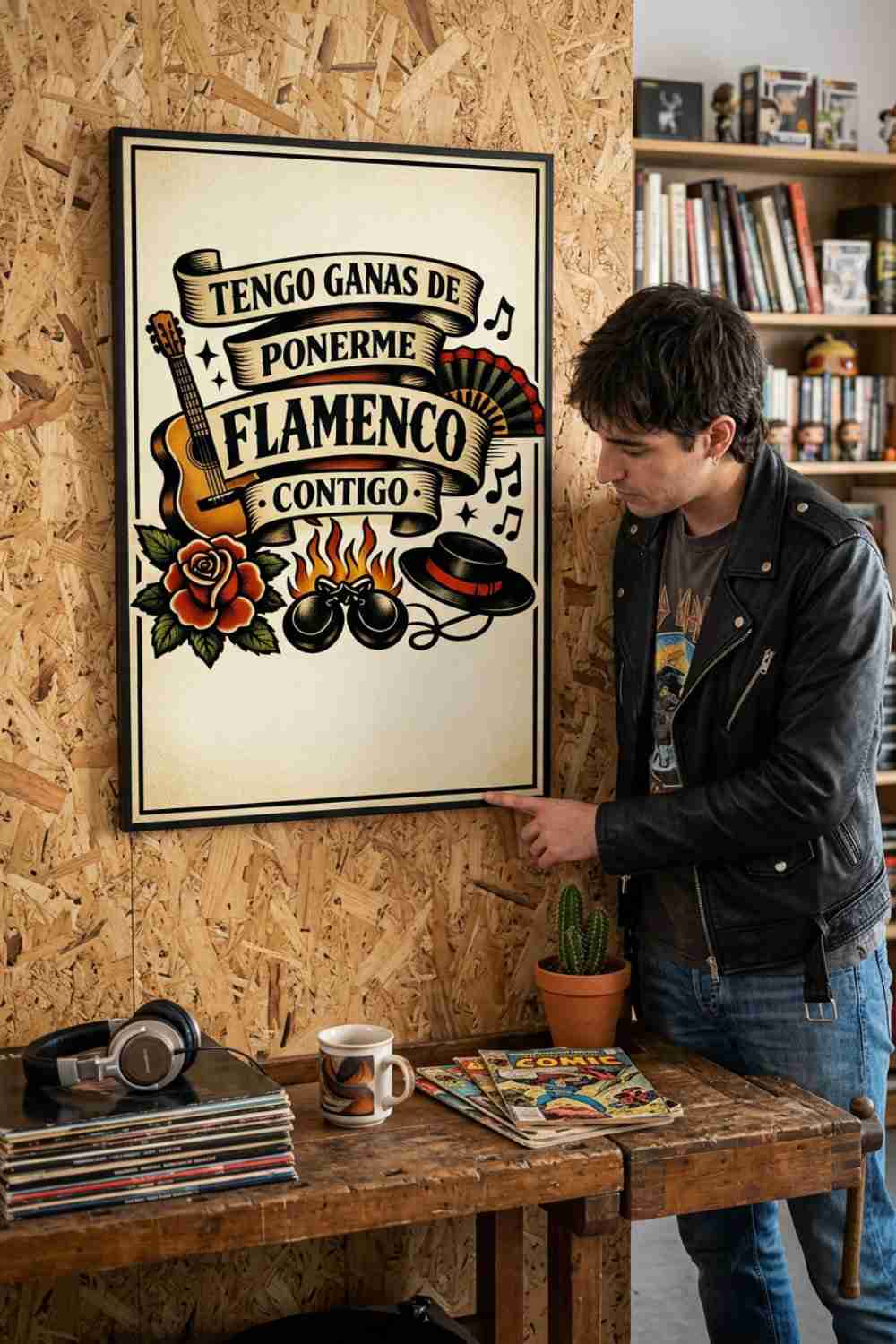 TENGO GANAS DE PONERME FLAMENCO CONTIGO