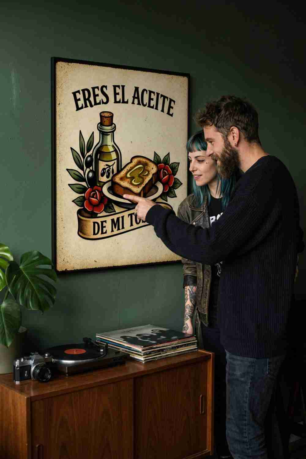ERES EL ACEITE DE MI TOSTÁ