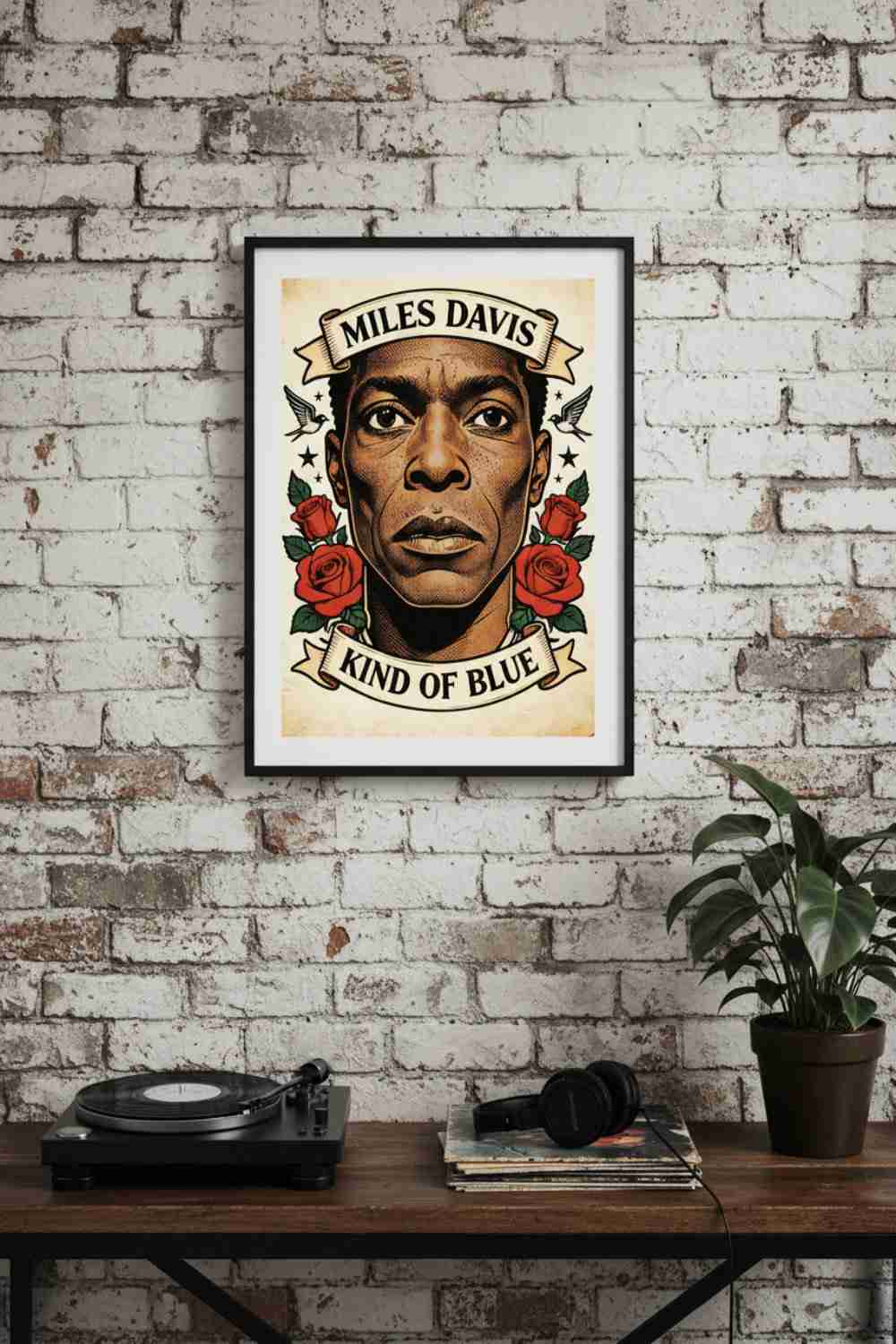 Miles Davis Face