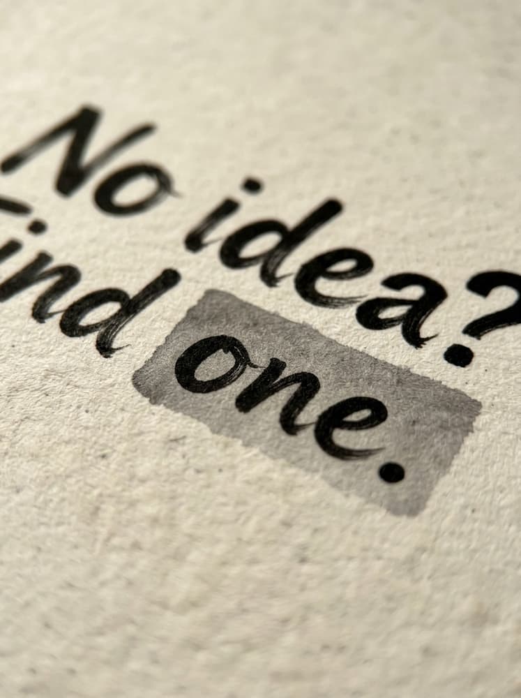 No Idea?