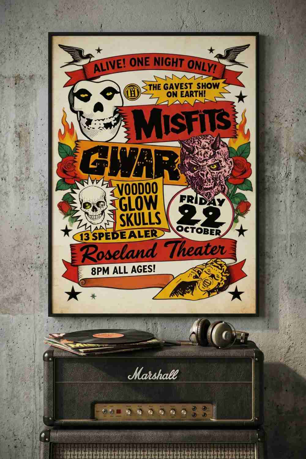 Misfits & Gwar, en concierto