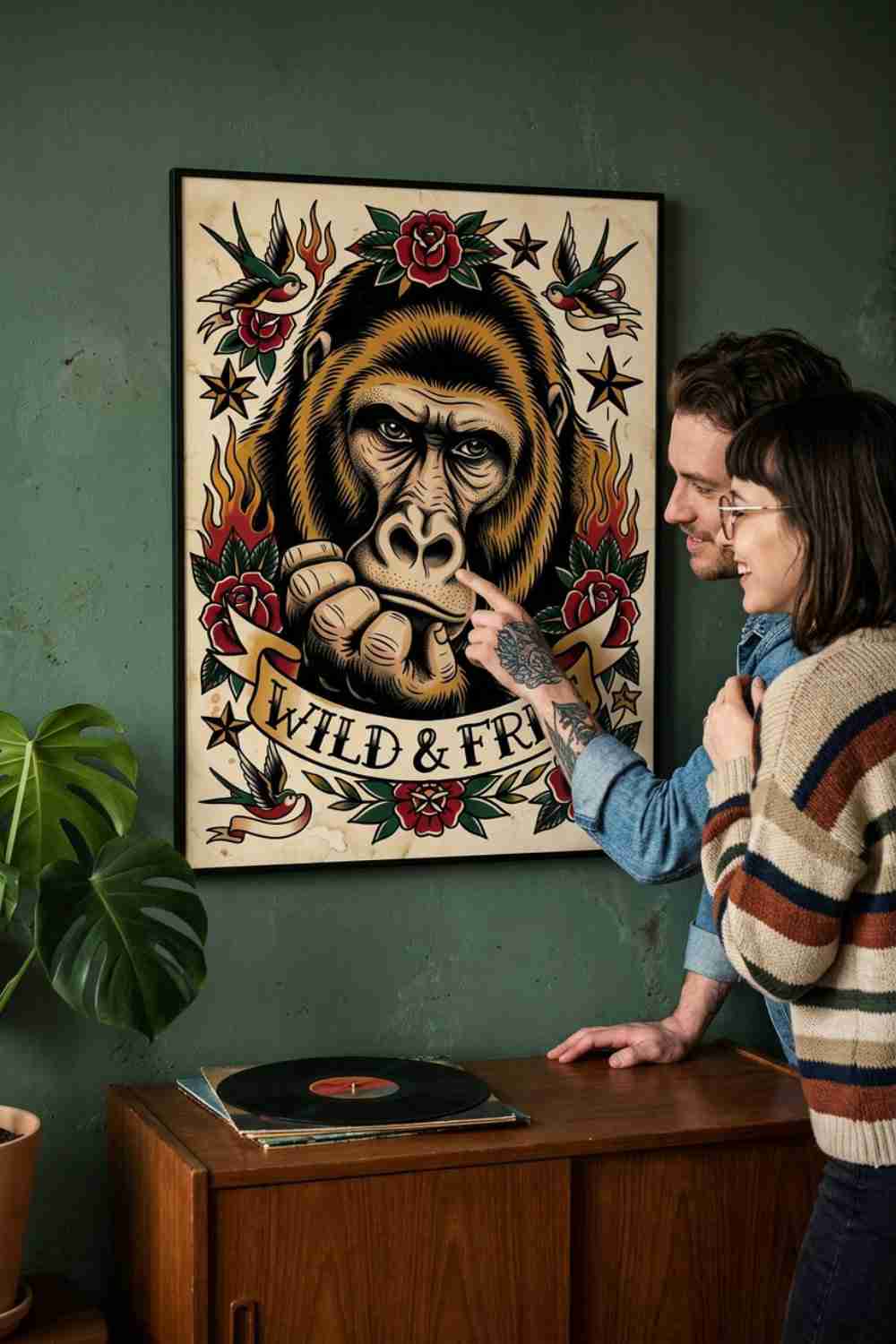 La mirada del Orangután