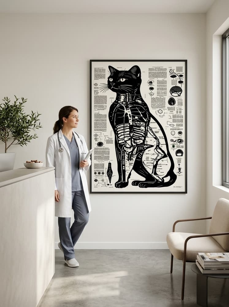 The cat