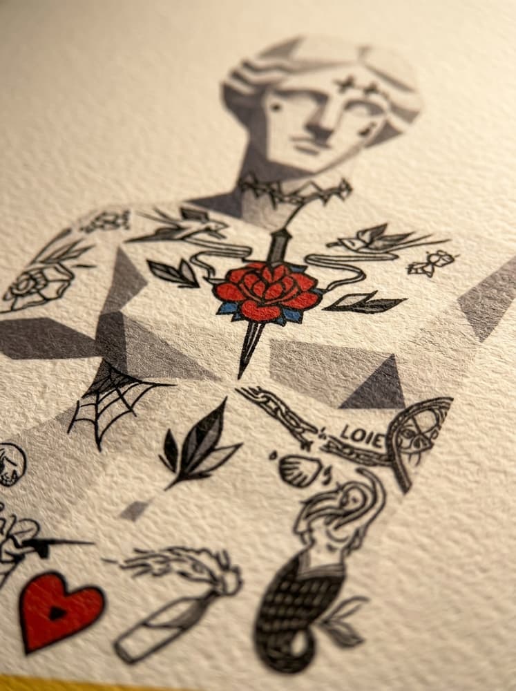La musa & el tatuaje