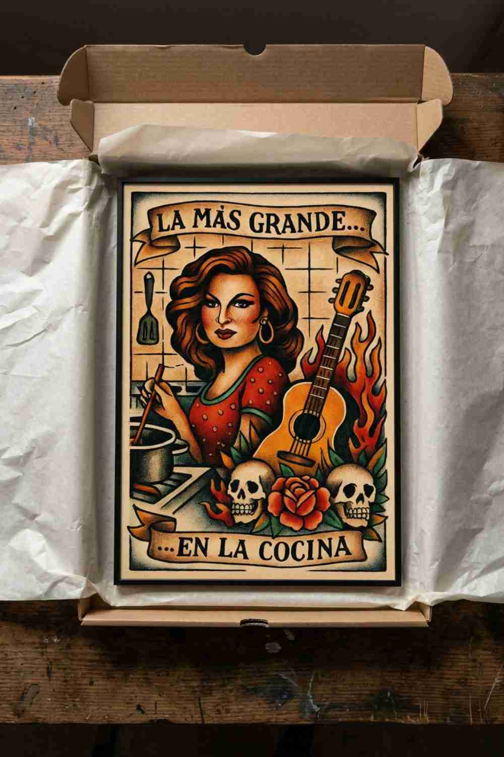 LA MÁS GRANDE EN LA COCINA