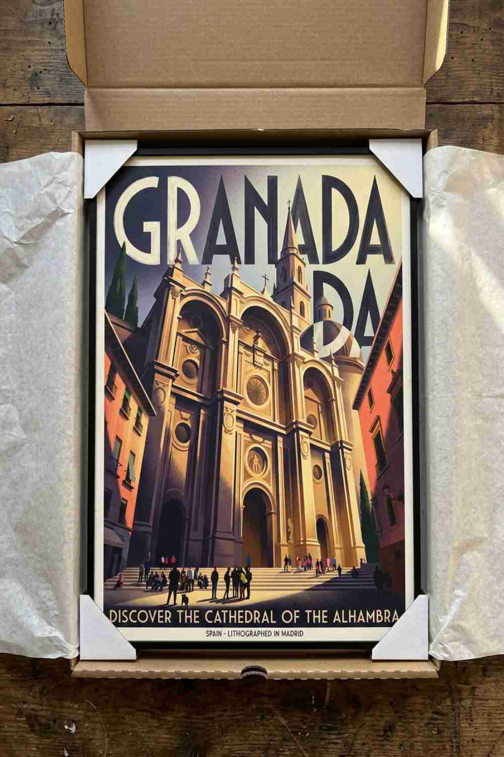 The famous cathedral in Granada, Andalusia