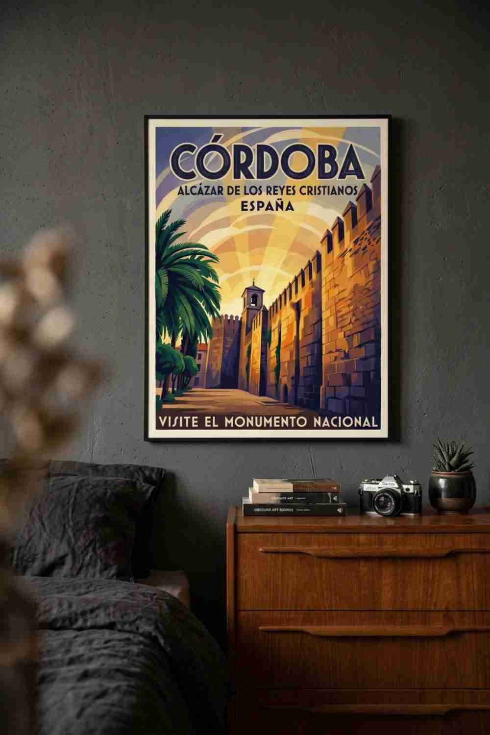 Monumento bajo el sol de Córdoba