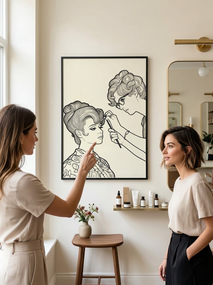 Peluquería vintage