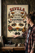 SEVILLA ME HA DICHO QUE ESTÁ ENAMORÁ DE TUS OJOS