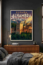 Alhambra Palace in Granada, Spain