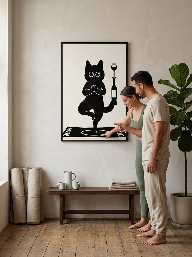 Cat wine