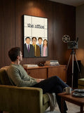 The office siluettes