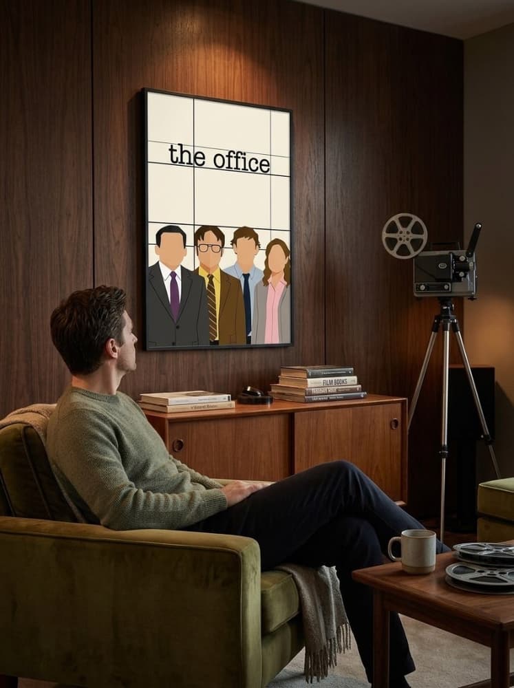 The office siluettes