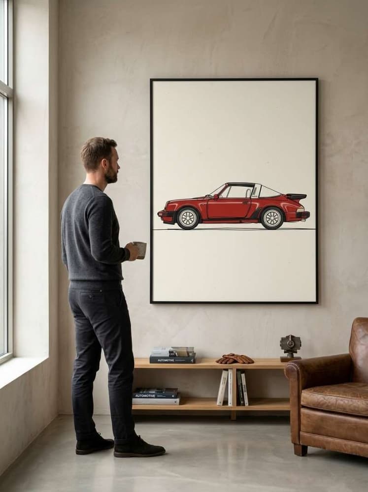 Porsche 911 targa turbo 1988