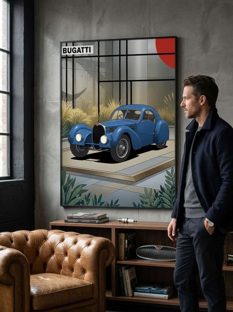 1936 Bugatti Type 57 Sc Coupe Atlantic