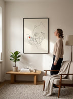 Woman & Cat Kiss