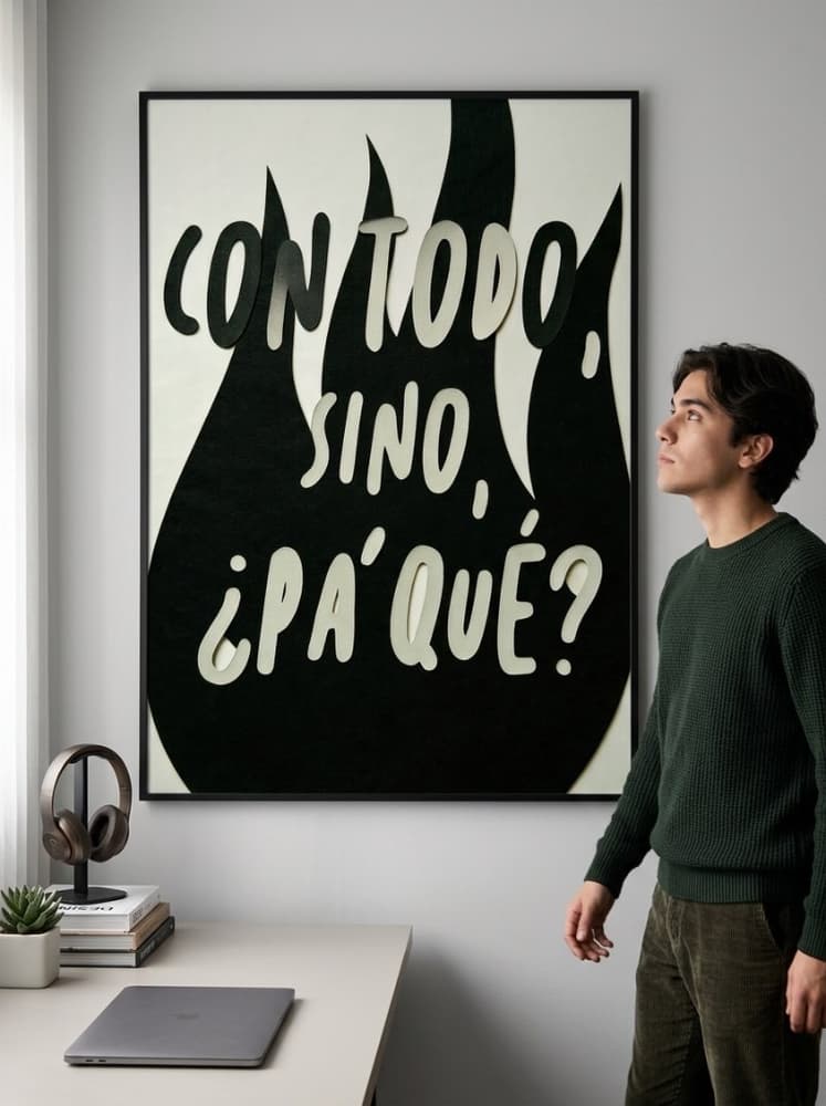 CON TODO, SINO, ¿PÁ QUÉ?