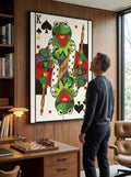 Muppets playing cards