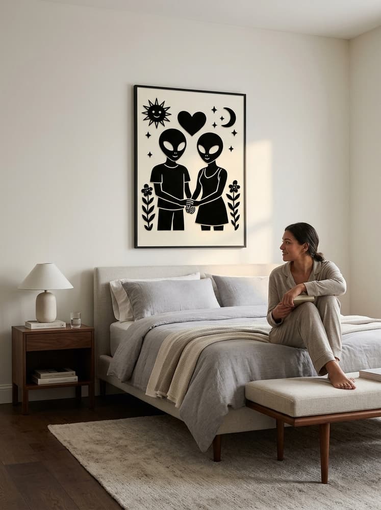 The lovers alien