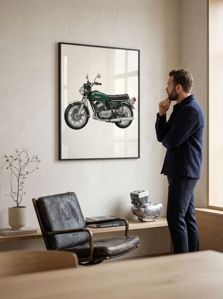 Yamaha RD350 de 1973