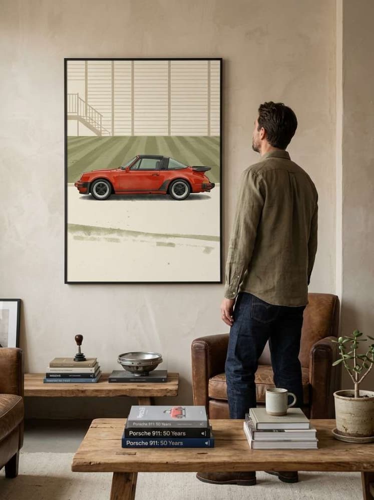 Porsche 911 targa turbo 1988