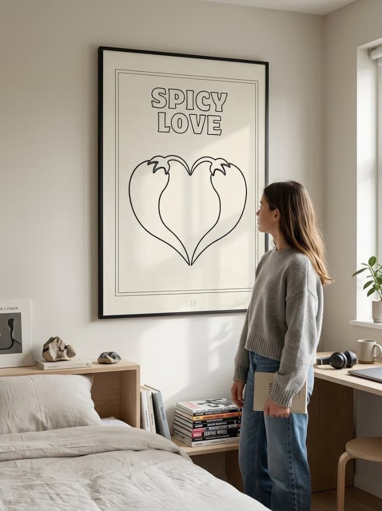 Chili Pepper Spicy Love