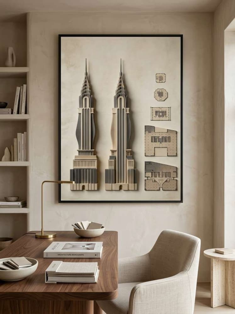 he Chrysler Building, New York, NY
