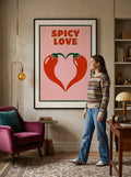 Chili Pepper Spicy Love