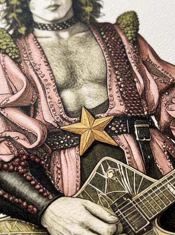 Rock on starchily