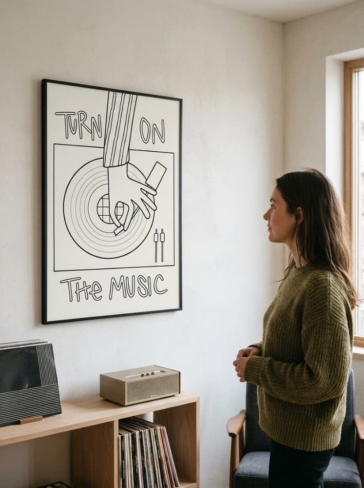 TURN ON THE MUSIC