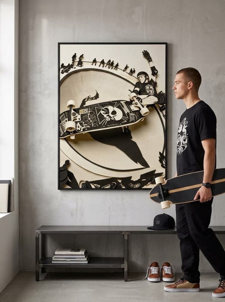 Tony Hawk Crossbone Lien Air 1986 Del Mar Skate Ranch